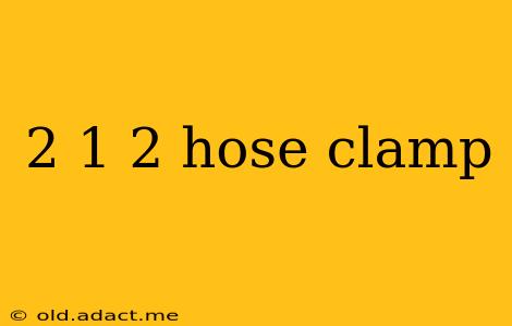 2 1 2 hose clamp