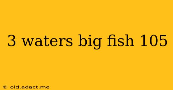 3 waters big fish 105