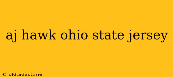 aj hawk ohio state jersey