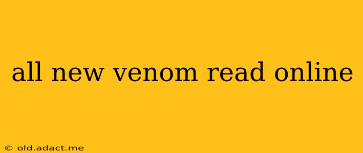 all new venom read online
