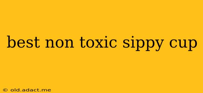 best non toxic sippy cup