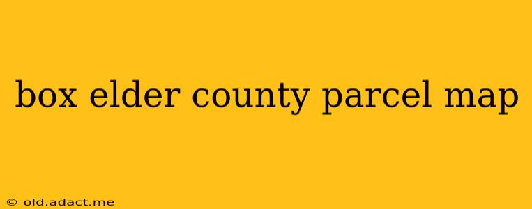 box elder county parcel map
