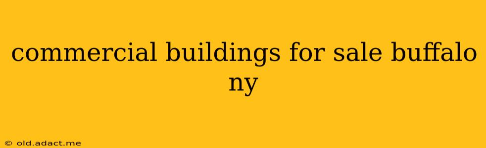 commercial buildings for sale buffalo ny
