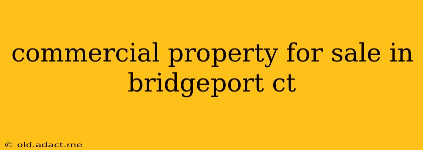 commercial property for sale in bridgeport ct