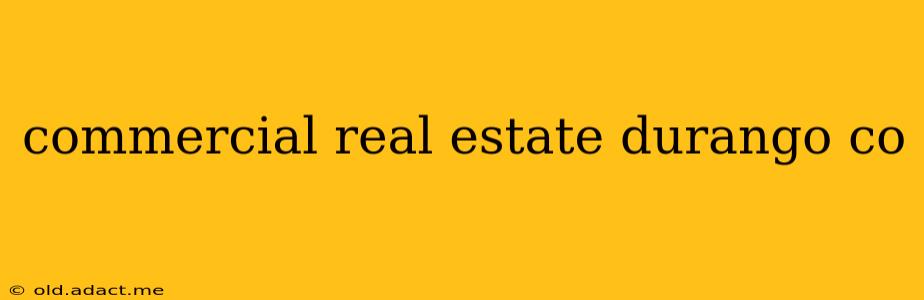 commercial real estate durango co