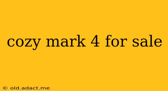 cozy mark 4 for sale