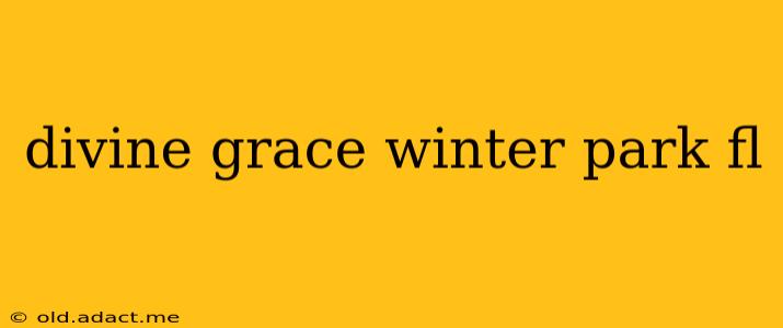 divine grace winter park fl