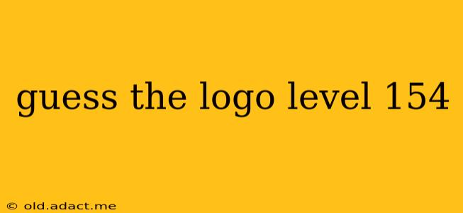 guess the logo level 154