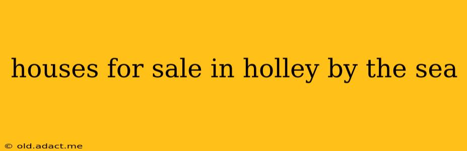 houses for sale in holley by the sea