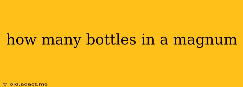 how many bottles in a magnum