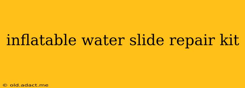 inflatable water slide repair kit