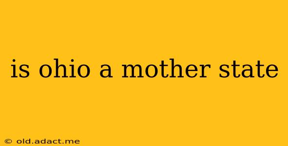 is ohio a mother state