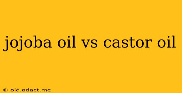 jojoba oil vs castor oil