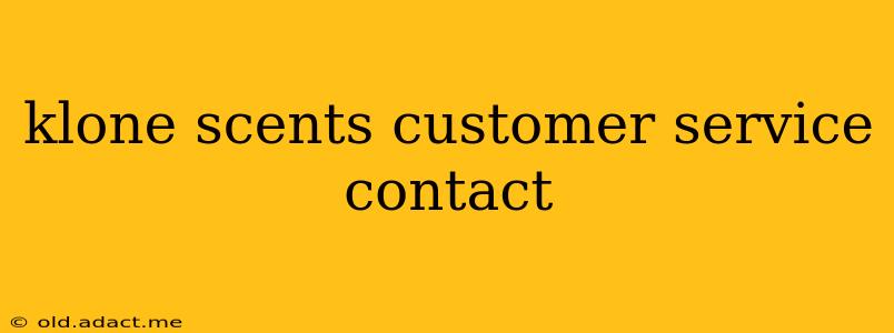 klone scents customer service contact