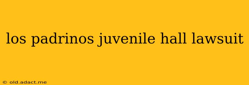 los padrinos juvenile hall lawsuit