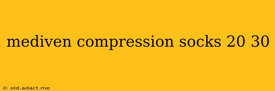 mediven compression socks 20 30