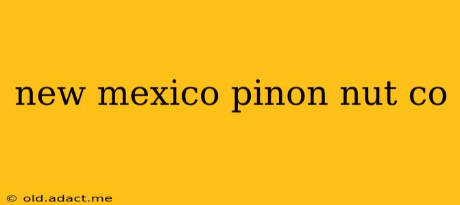 new mexico pinon nut co
