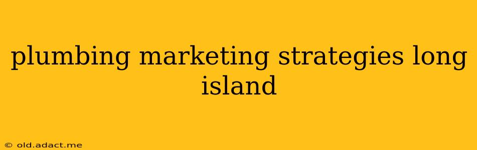 plumbing marketing strategies long island