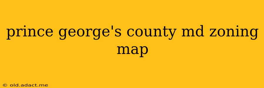 prince george's county md zoning map