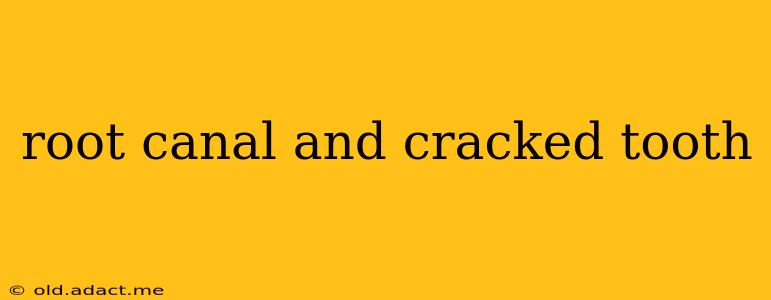 root canal and cracked tooth