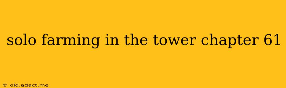 solo farming in the tower chapter 61