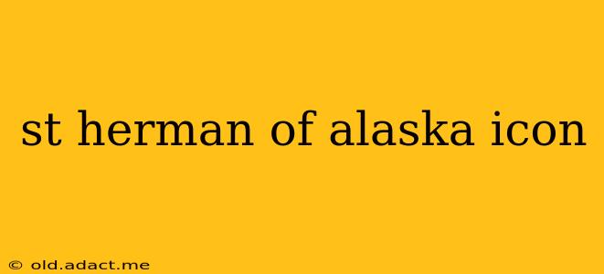 st herman of alaska icon