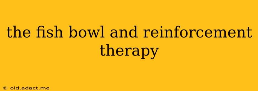 the fish bowl and reinforcement therapy