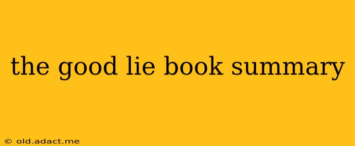 the good lie book summary