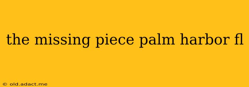 the missing piece palm harbor fl
