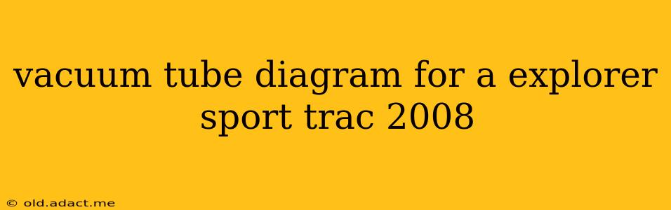 vacuum tube diagram for a explorer sport trac 2008