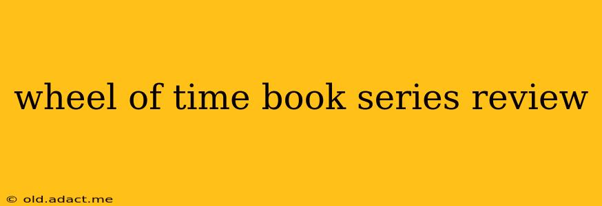 wheel of time book series review